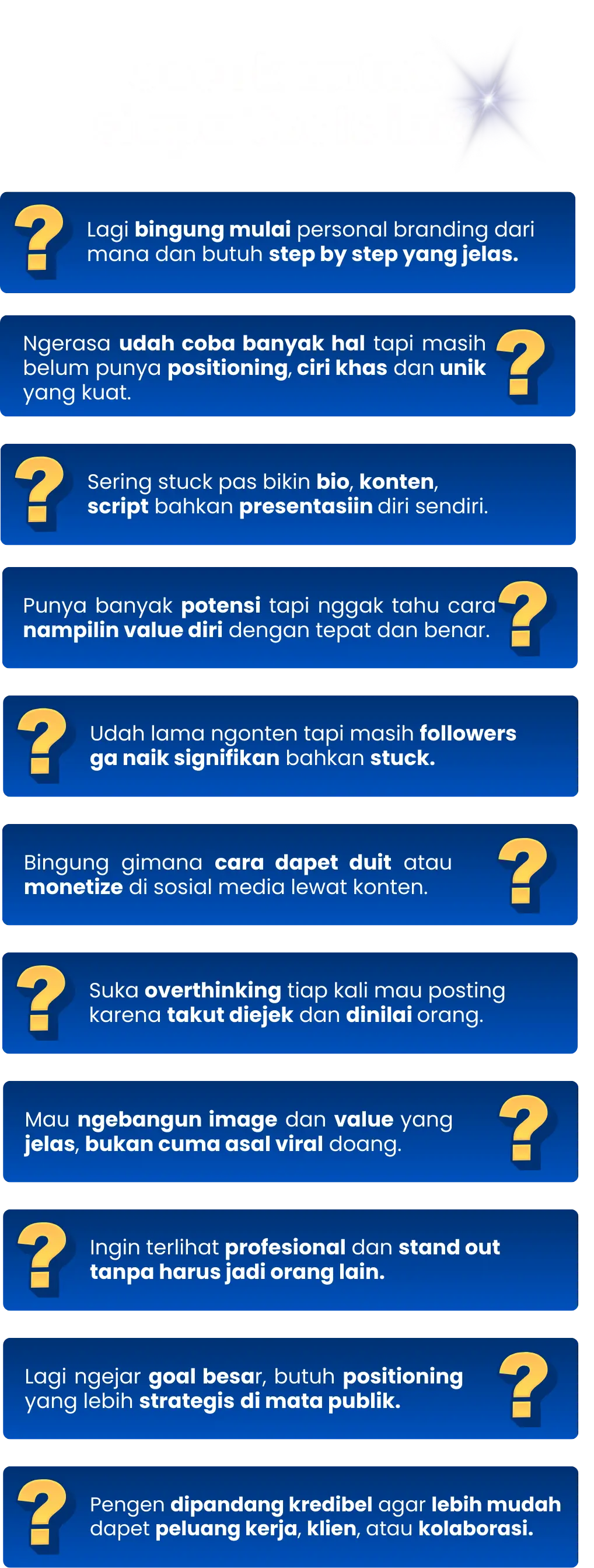 Preview Personal Branding Builder